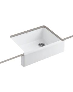 Kohler® Whitehaven® Cast Iron Sink, Tall Apron Front Sink