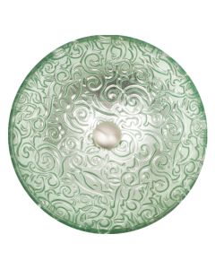 Santa Fe Mosaic Silver Glass Sink