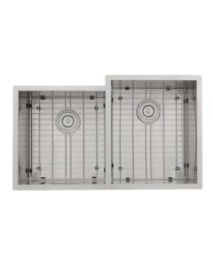 Zero Edge Matrix 40/60 Stainless Steel Sink