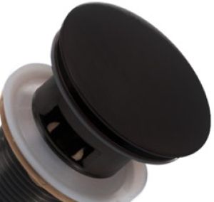 Oil Rubbed Bronze Pop-Up Drain With Overflow