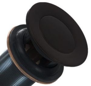 Oil Rubbed Bronze Traditional Pop-Up Drain With Overflow