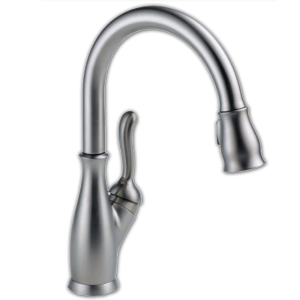 Delta Leland Single Handle Pull-Down Kitchen Faucet - Arctic Stainless