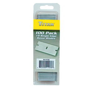 Titan Single Edge Razor Blade #9 (.009